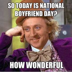 national boyfriend day October 3rd